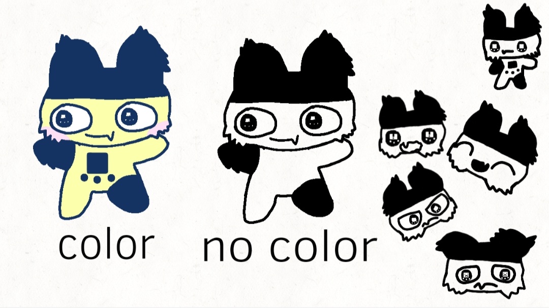 Mametchi's original redesign from 2022