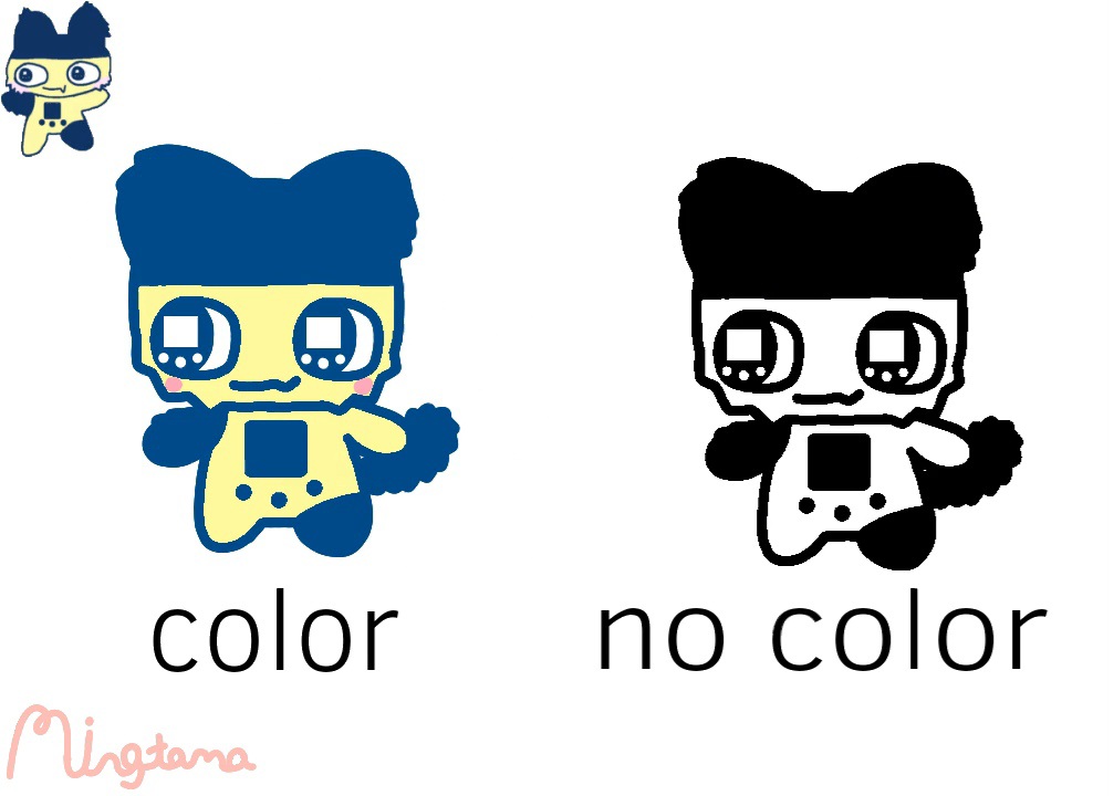 Mametchi's current redesign from 2024